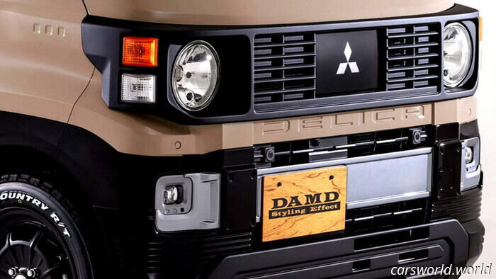 Этот кей-кар теперь выглядит как уменьшенная версия Mitsubishi Pajero из 80-х | Carscoops